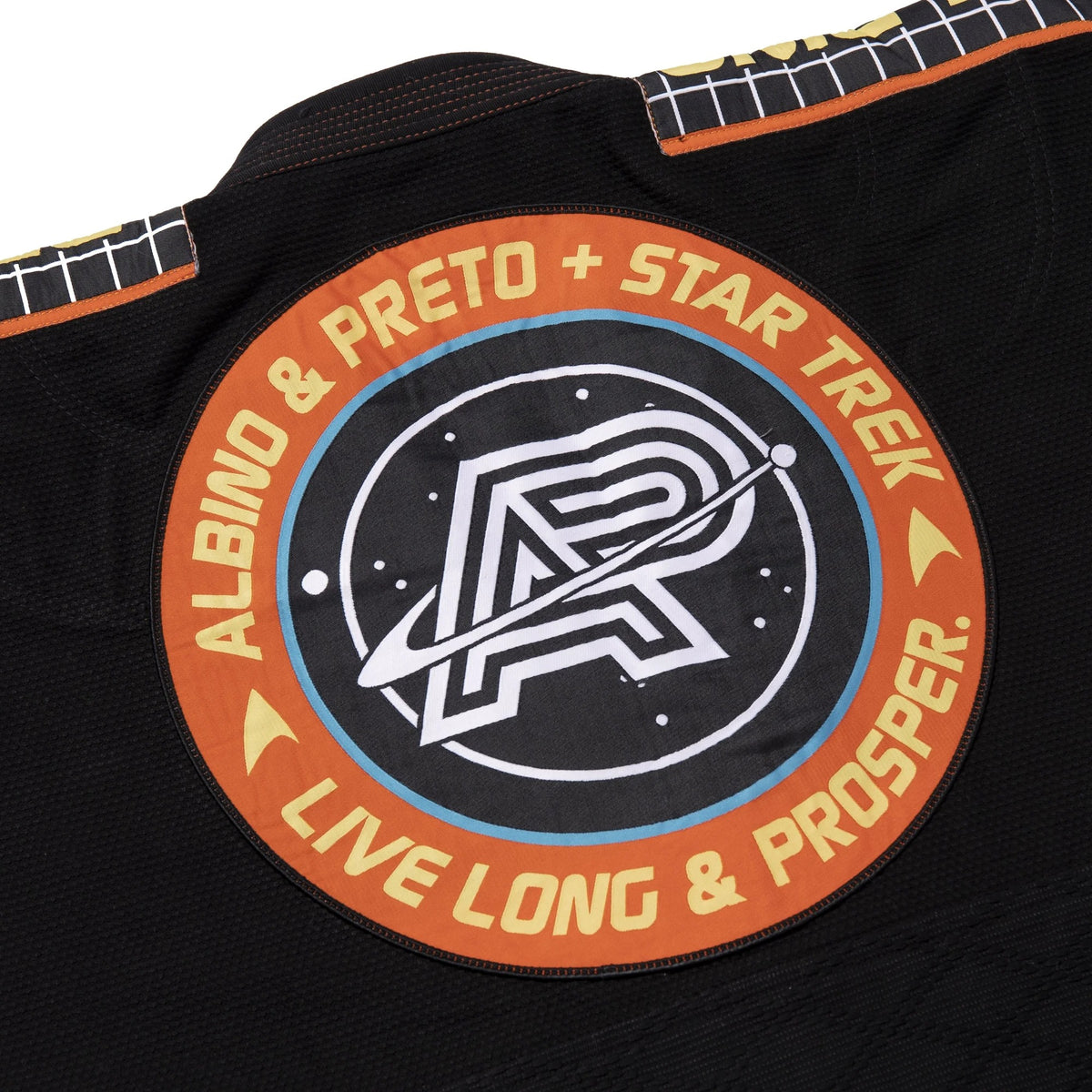 Albino & Preto Batch #100 Star Trek Black BJJ Gi