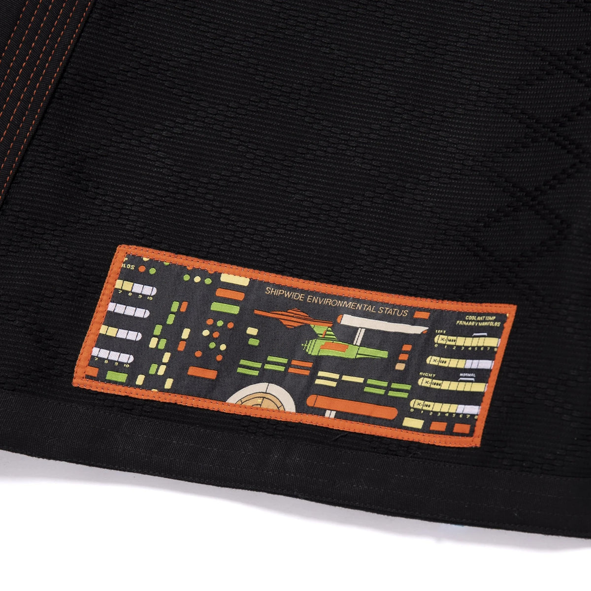 Albino & Preto Batch #100 Star Trek Black BJJ Gi