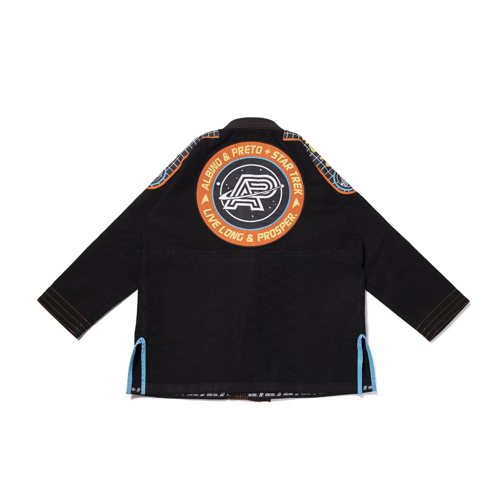 Albino & Preto Batch #100 Star Trek Black BJJ Gi