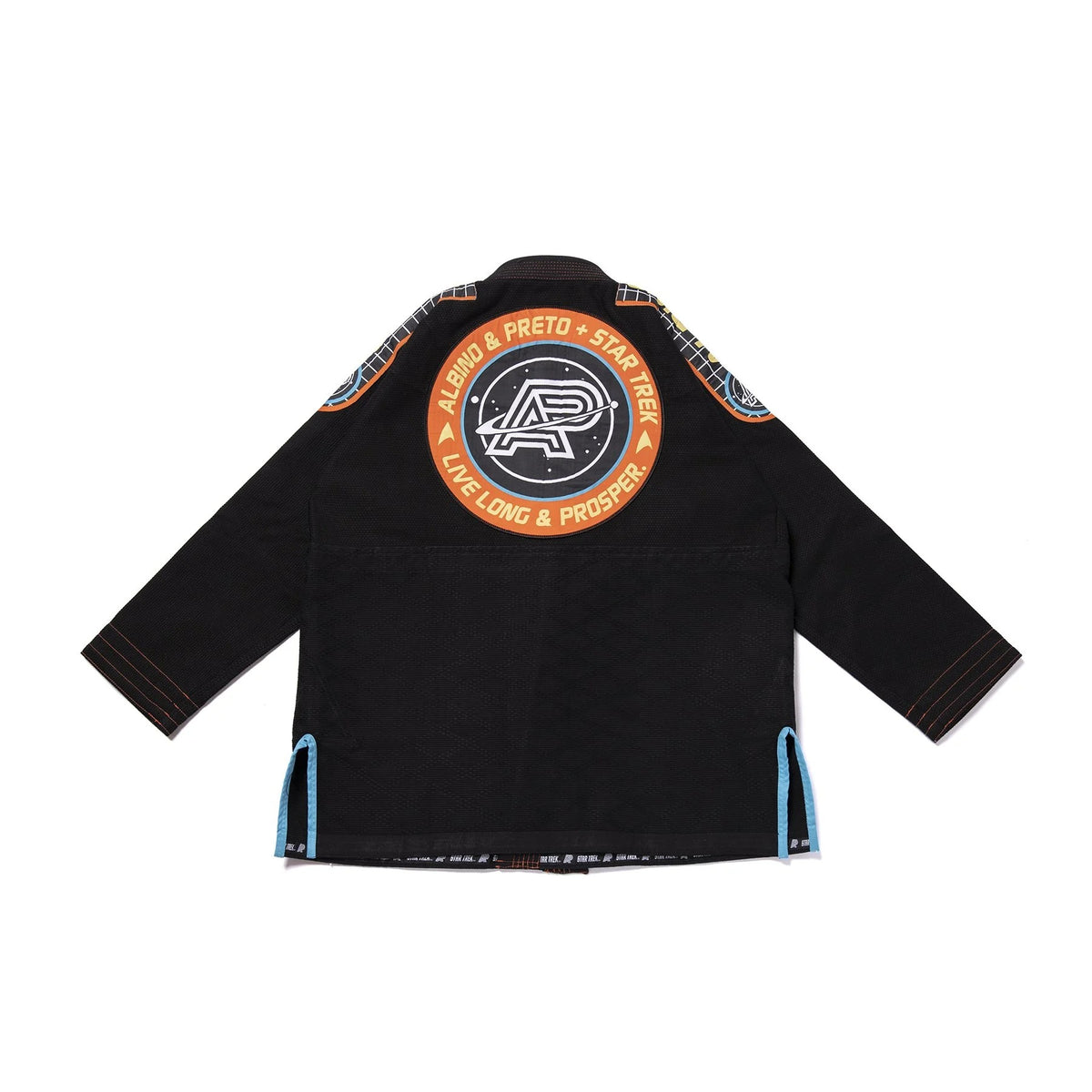 Albino & Preto Batch #100 Star Trek Black BJJ Gi