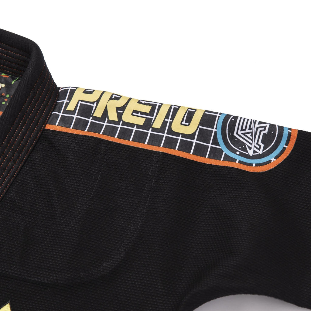 Albino & Preto Batch #100 Star Trek Black BJJ Gi