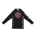 Albino & Preto Batch #100 Star Trek Long Sleeve BJJ Rash Guard
