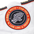 Albino & Preto Batch #100 Star Trek Jiu-Jitsu Kimono