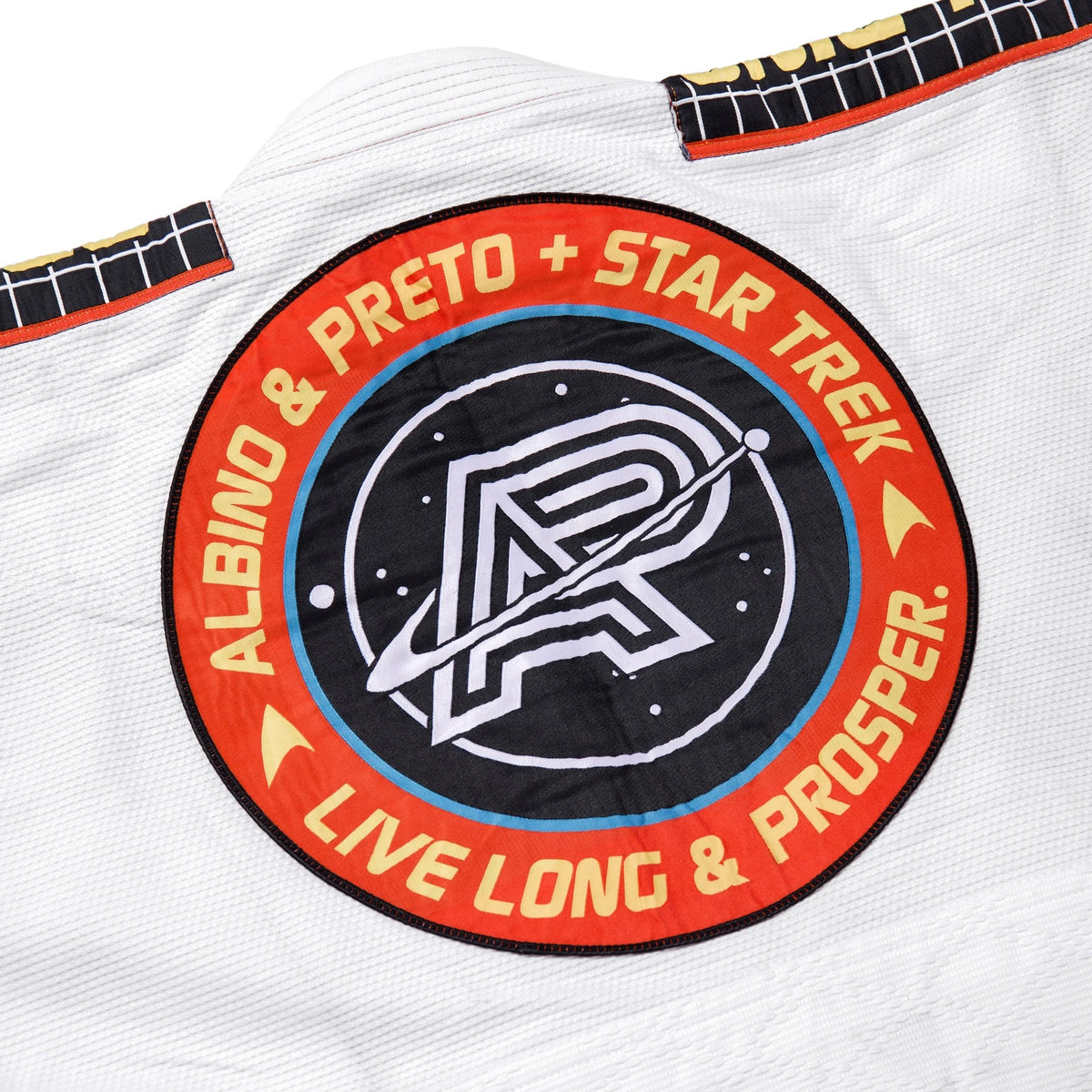 Albino & Preto Batch #100 Star Trek Jiu-Jitsu Kimono