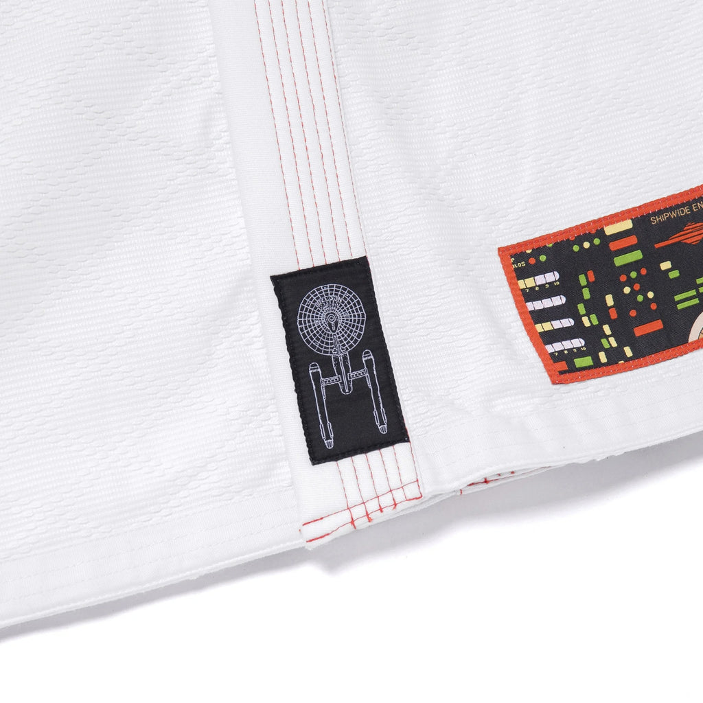 Albino & Preto Batch #100 Star Trek Jiu-Jitsu Kimono