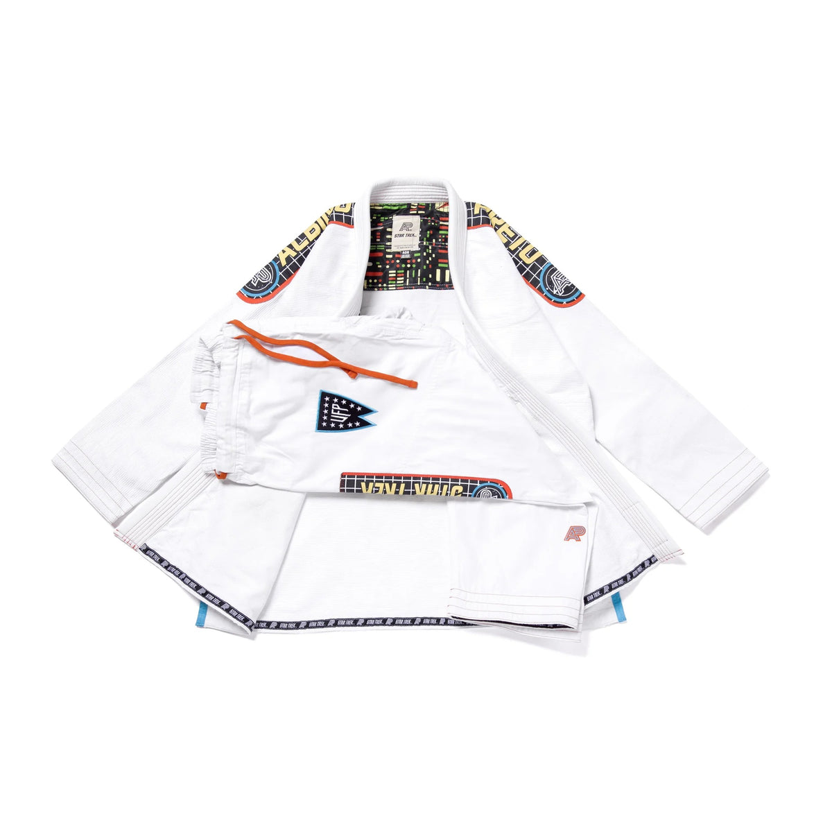 Albino & Preto Batch #100 Star Trek Jiu-Jitsu Kimono