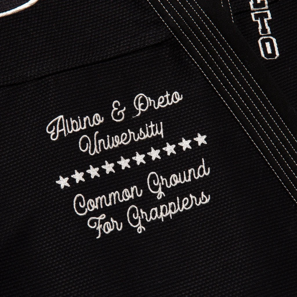 Albino & Preto Batch #102  Black BJJ Gi