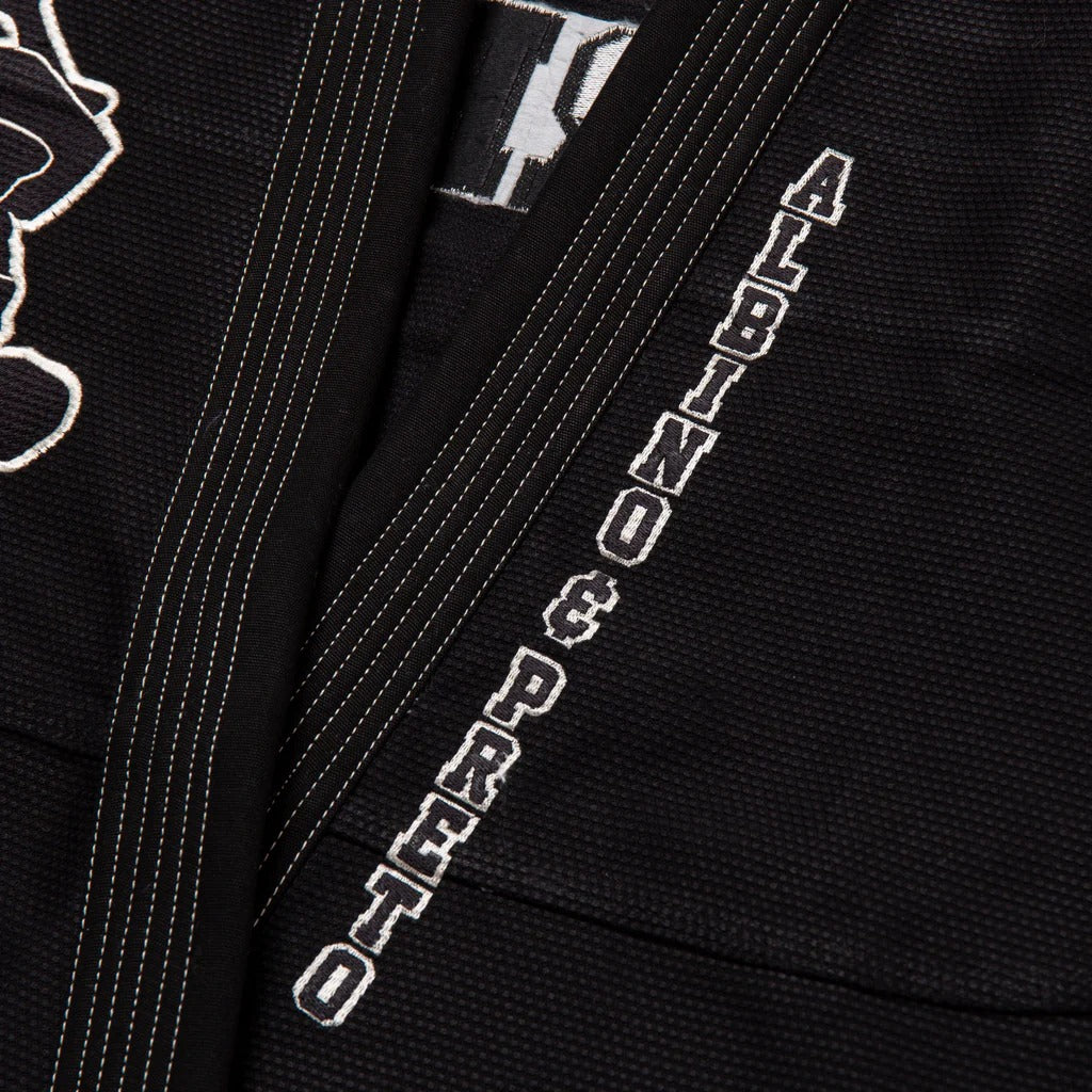 Albino & Preto Batch #102  Black BJJ Gi