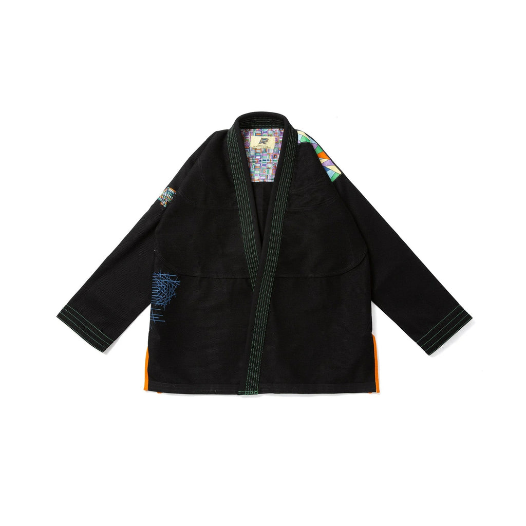 Albino & Preto Batch #108 Stained Glass Black BJJ Gi