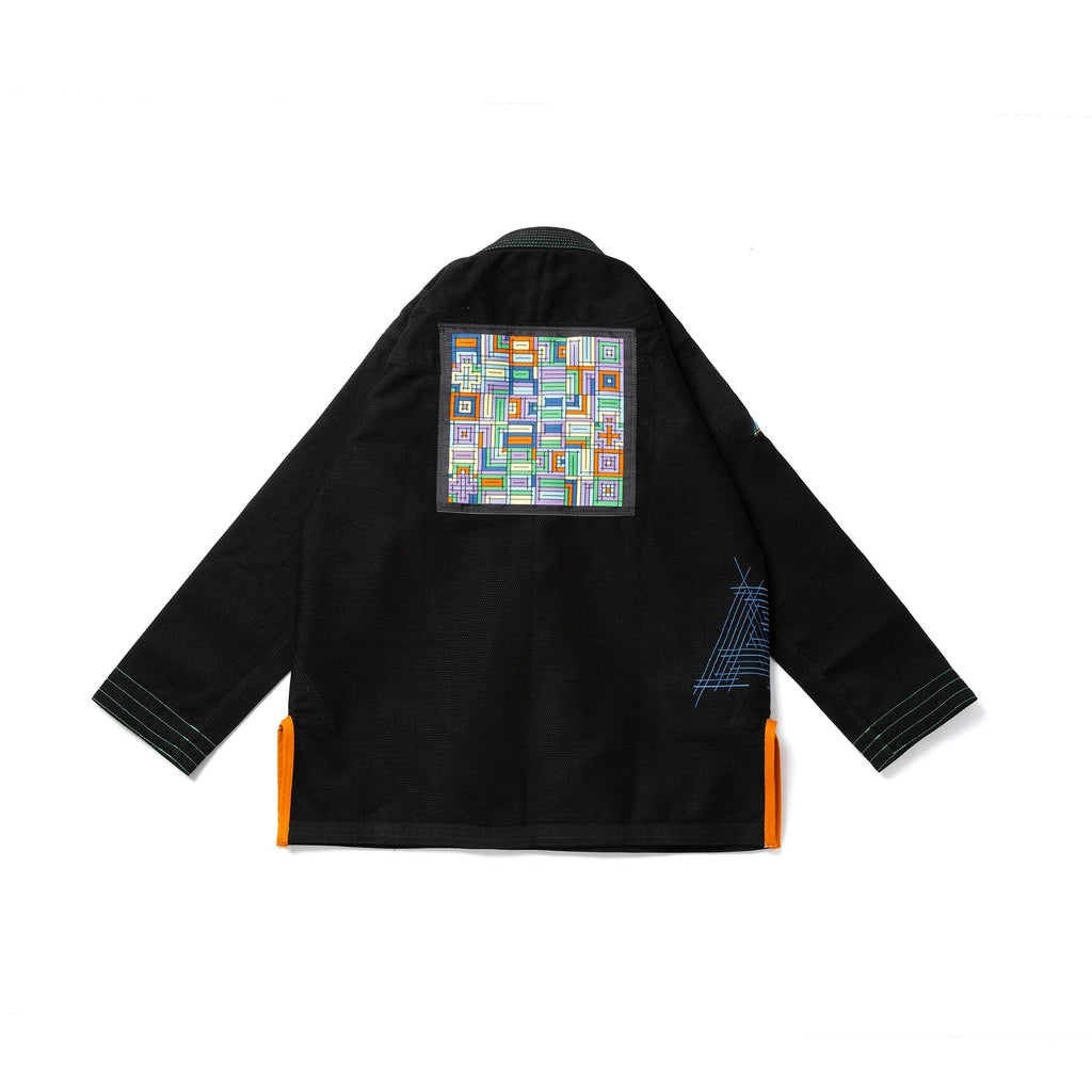 Albino & Preto Batch #108 Stained Glass Black BJJ Gi