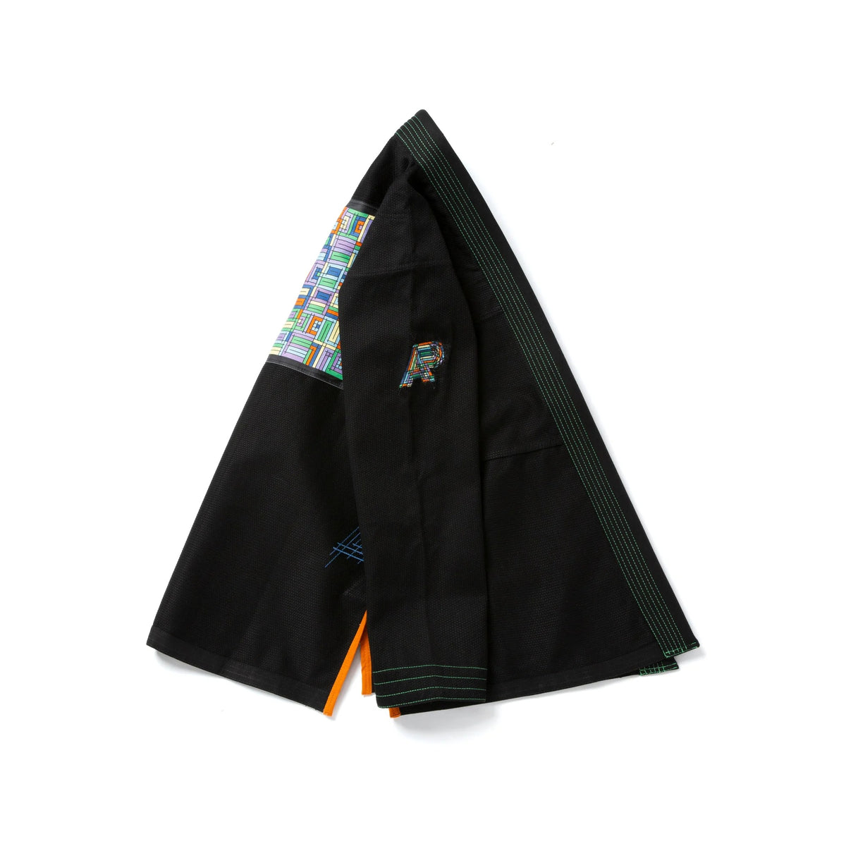 Albino & Preto Batch #108 Stained Glass Black BJJ Gi
