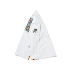 Albino & Preto Batch #108 Stained Glass White BJJ Gi