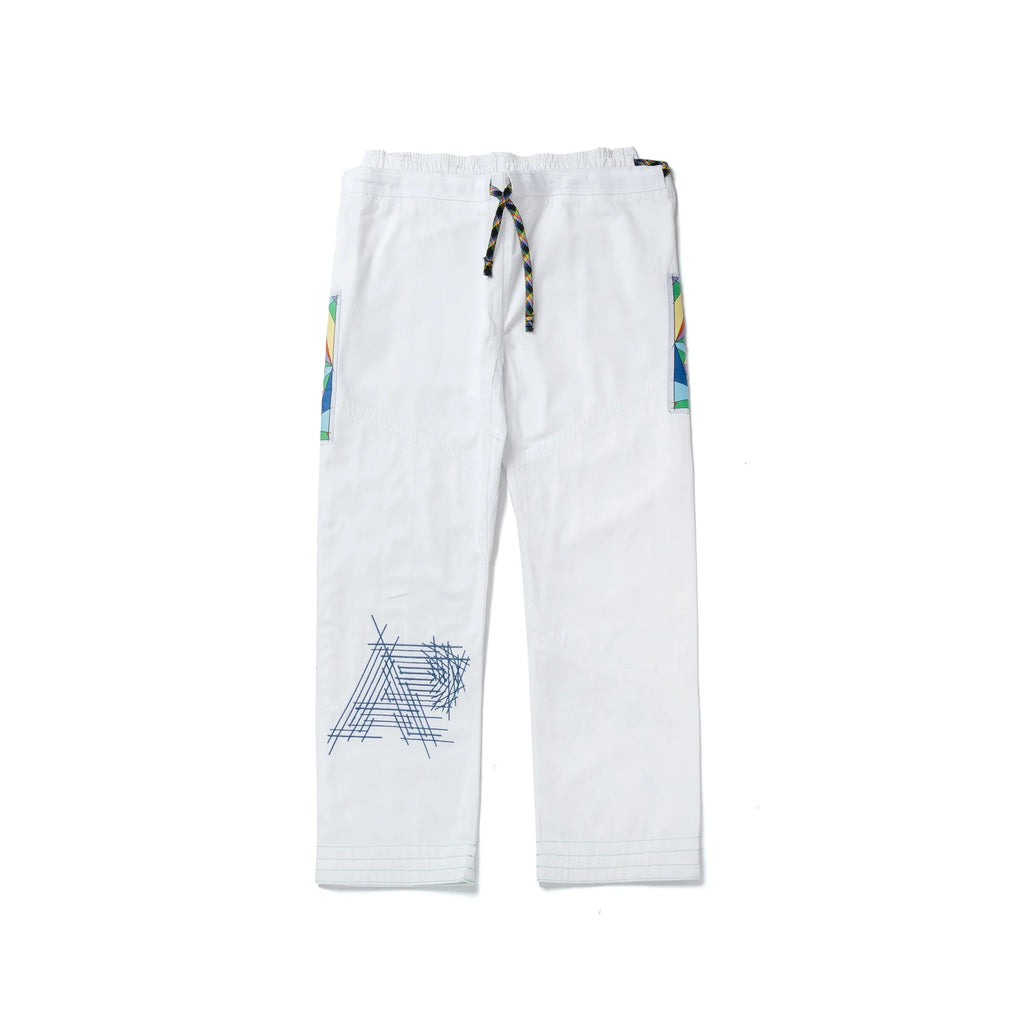 Albino & Preto Batch #108 Stained Glass White BJJ Gi