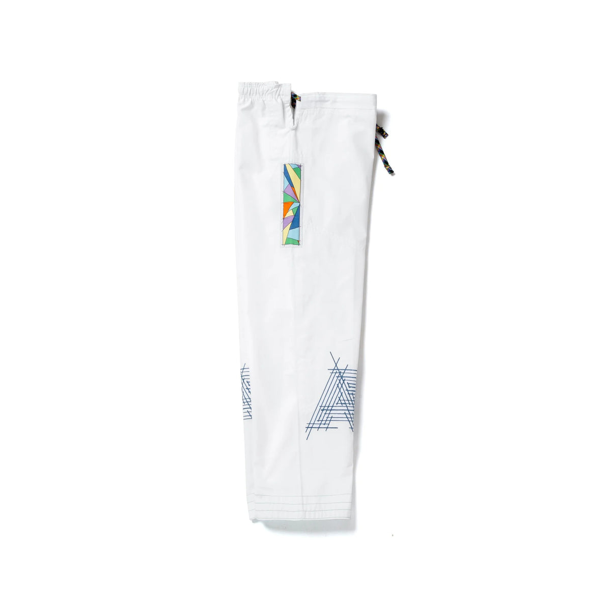 Albino & Preto Batch #108 Stained Glass White BJJ Gi