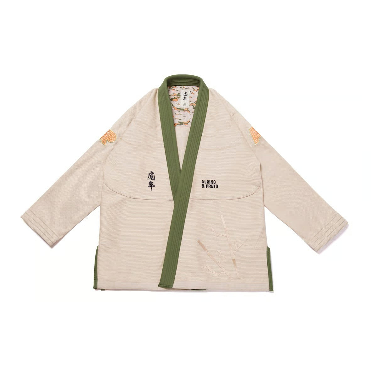 Albino & Preto Batch #110 Year of the Tiger Sand BJJ Gi
