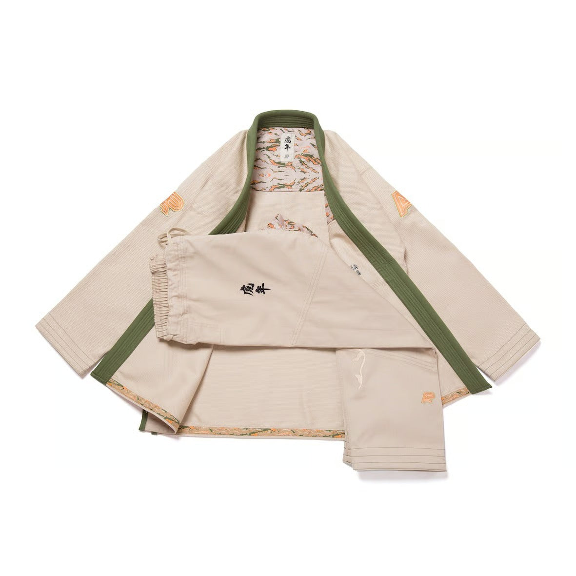 Albino & Preto Batch #110 Year of the Tiger Sand BJJ Gi
