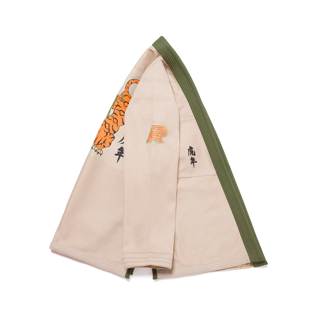 Albino & Preto Batch #110 Year of the Tiger Sand BJJ Gi
