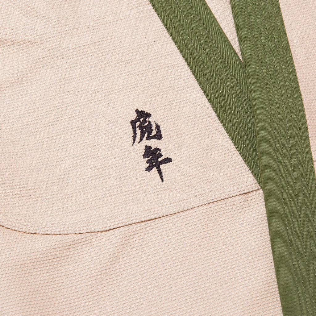 Albino & Preto Batch #110 Year of the Tiger Sand BJJ Gi