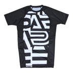 Albino & Preto Batch #19 Distract & Attack Short Sleeve BJJ Rash Guard
