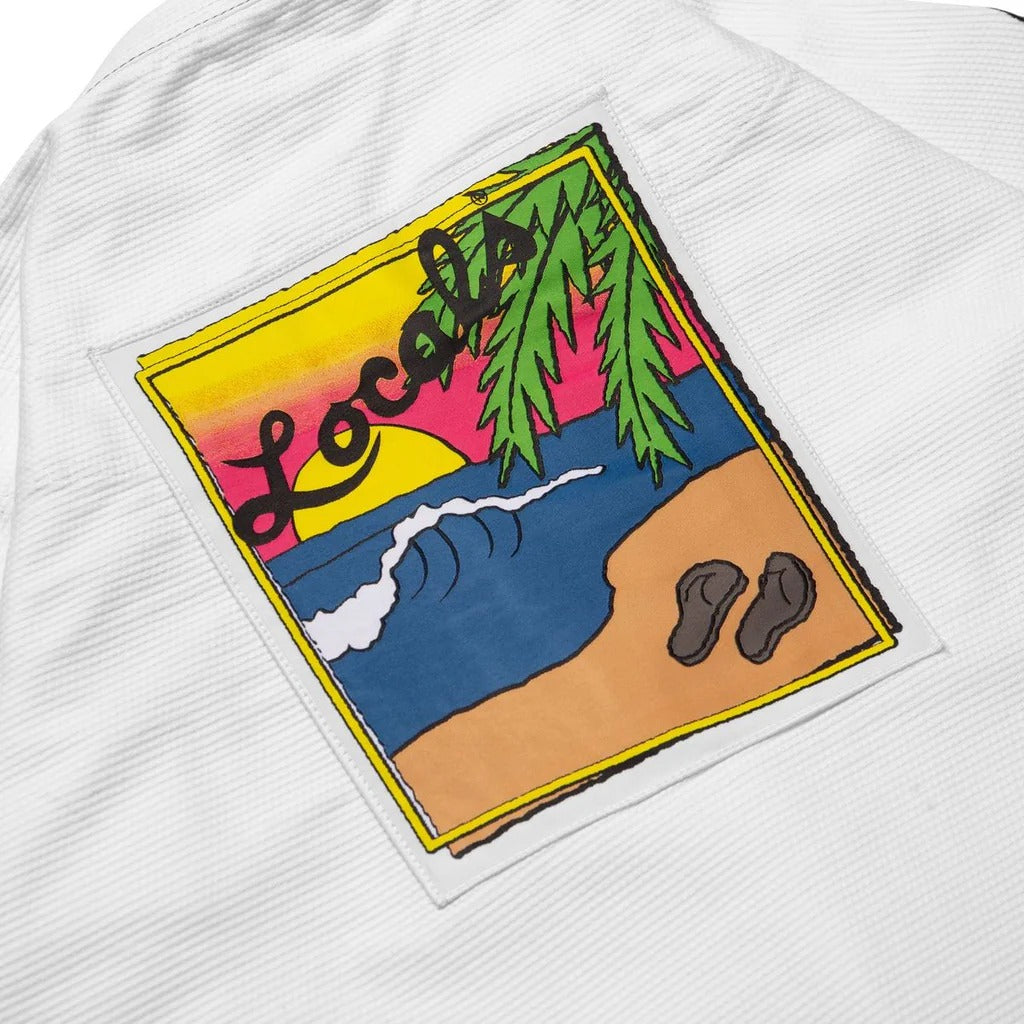 Albino & Preto Batch #78 Locals White BJJ Gi