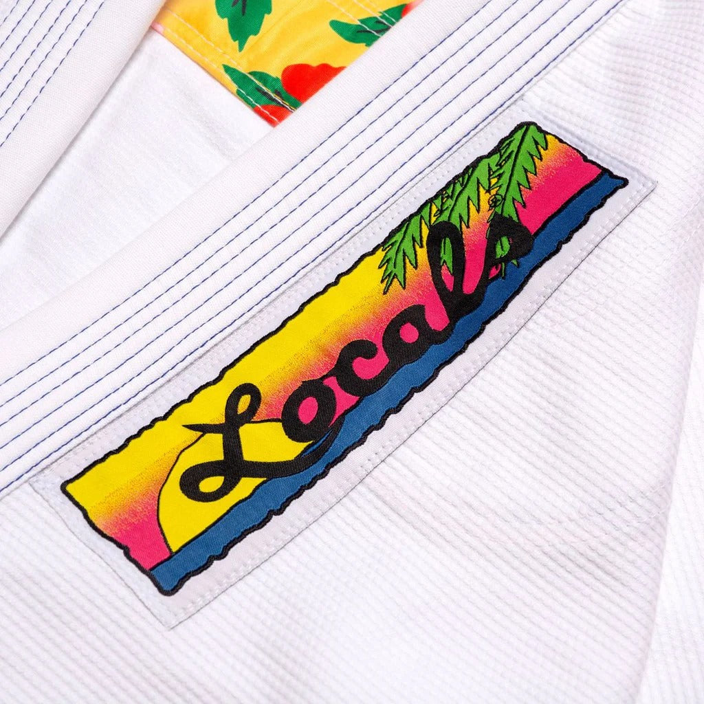 Albino & Preto Batch #78 Locals White BJJ Gi