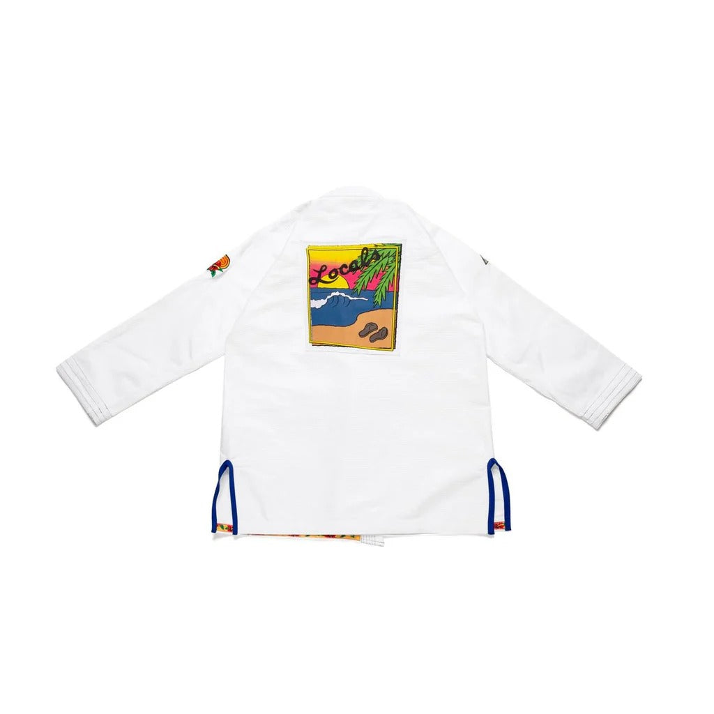 Albino & Preto Batch #78 Locals White BJJ Gi