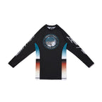 Albino & Preto Batch #89 Liquid Flow Long Sleeve BJJ Rash Guard