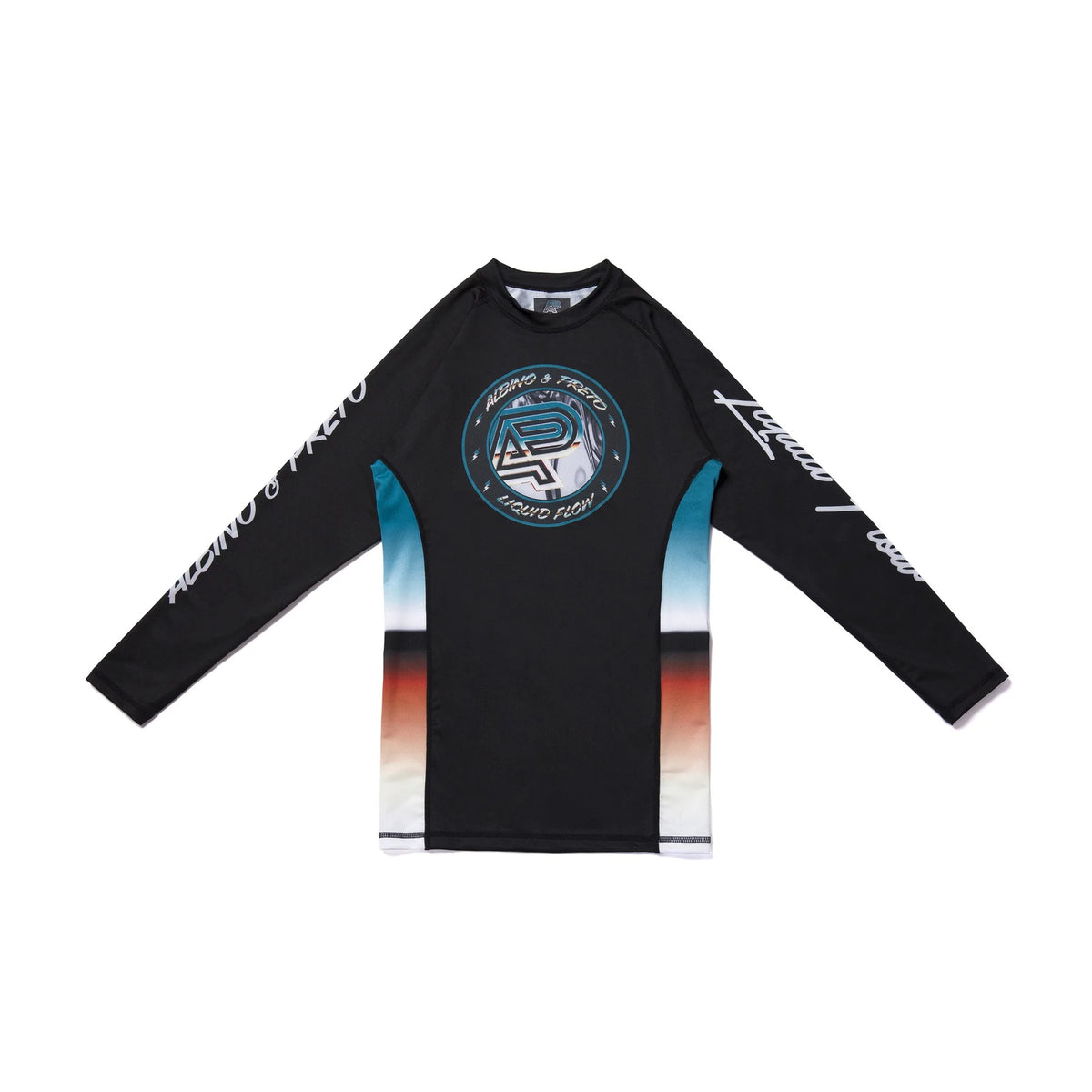 Albino & Preto Batch #89 Liquid Flow Long Sleeve BJJ Rash Guard