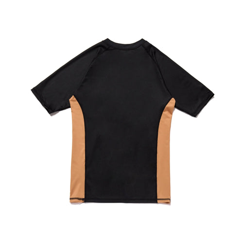 A&P Batch #94 Monochromatic Herringbone Classic Orange Long Sleeve BJJ Rash Guard