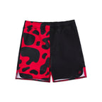 Albino & Preto Dart Camo No-Gi Shorts