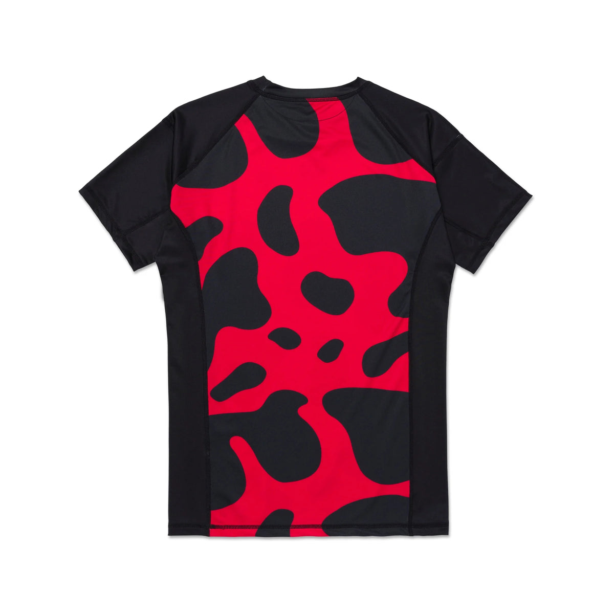 Albino & Preto Dart Camo Short Sleeve BJJ Rash Guard