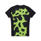 Albino & Preto Dart Camo Short Sleeve BJJ Rash Guard