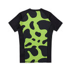 Albino & Preto Dart Camo Short Sleeve BJJ Rash Guard