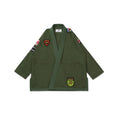 Albino & Preto Fundamental Olive BJJ Gi