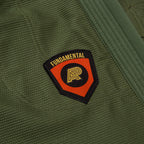 Albino & Preto Fundamental Olive BJJ Gi