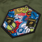 Albino & Preto Fundamental Olive BJJ Gi