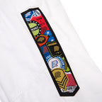 Albino & Preto Fundamental White BJJ Gi