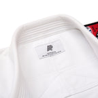 Albino & Preto Fundamental White BJJ Gi
