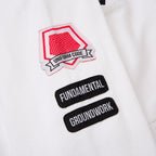 Albino & Preto Fundamental White BJJ Gi