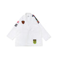 Albino & Preto Fundamental White BJJ Gi