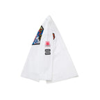 Albino & Preto Fundamental White BJJ Gi