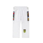 Albino & Preto Fundamental White BJJ Gi