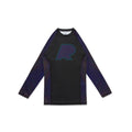 Albino & Preto Metamorphosis Long Sleeve BJJ Rash Guard