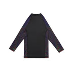 Albino & Preto Metamorphosis Long Sleeve BJJ Rash Guard