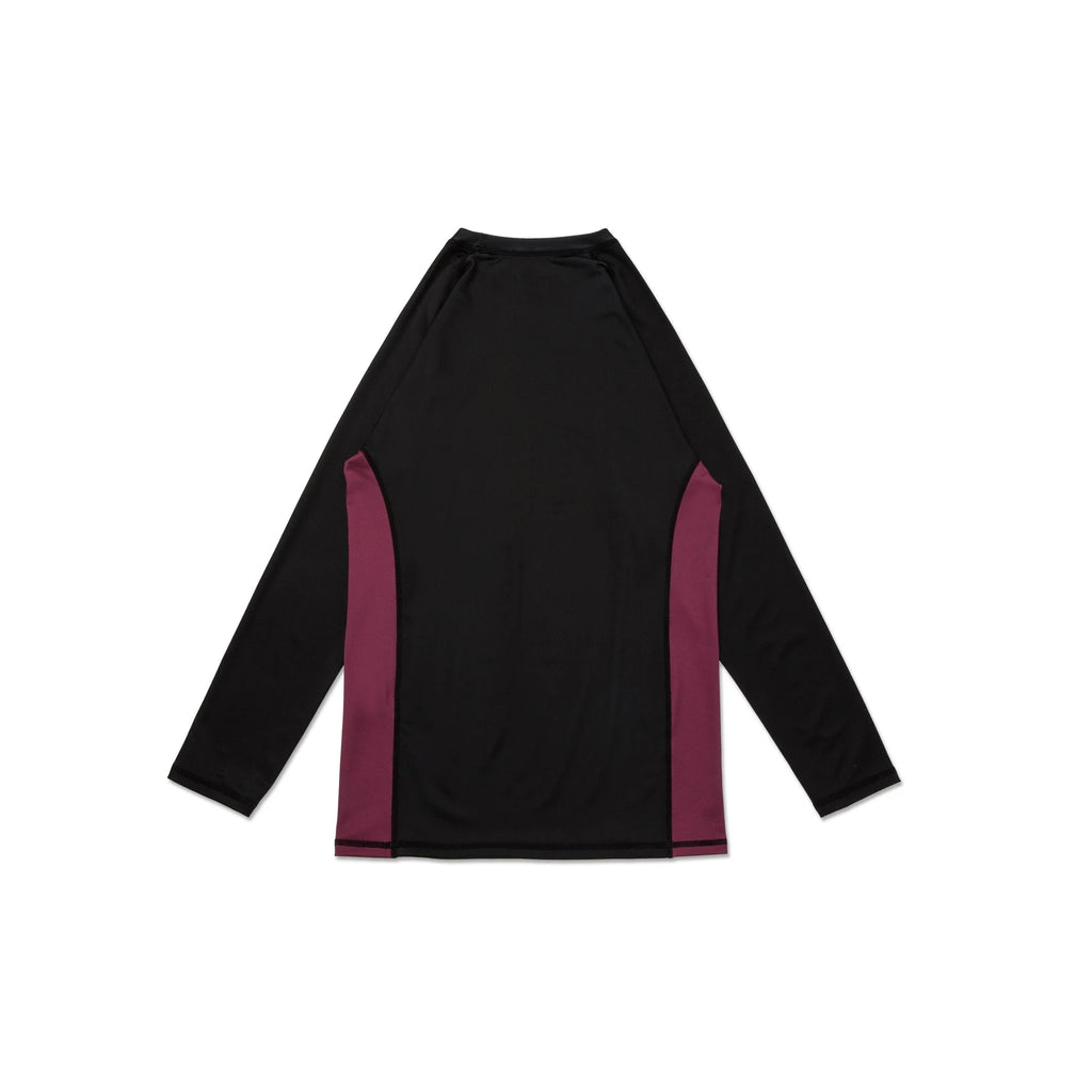 Albino & Preto Nopal Herringbone Classic Long Sleeve BJJ Rash Guard