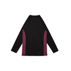Albino & Preto Nopal Herringbone Classic Long Sleeve BJJ Rash Guard