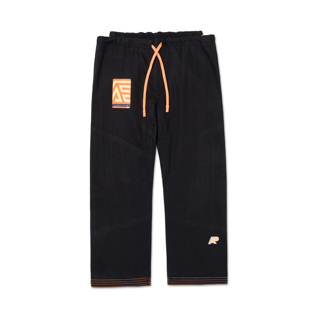Albino & Preto OBY Herringbone Classic Black BJJ Gi