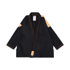 Albino & Preto OBY Herringbone Classic Black BJJ Gi