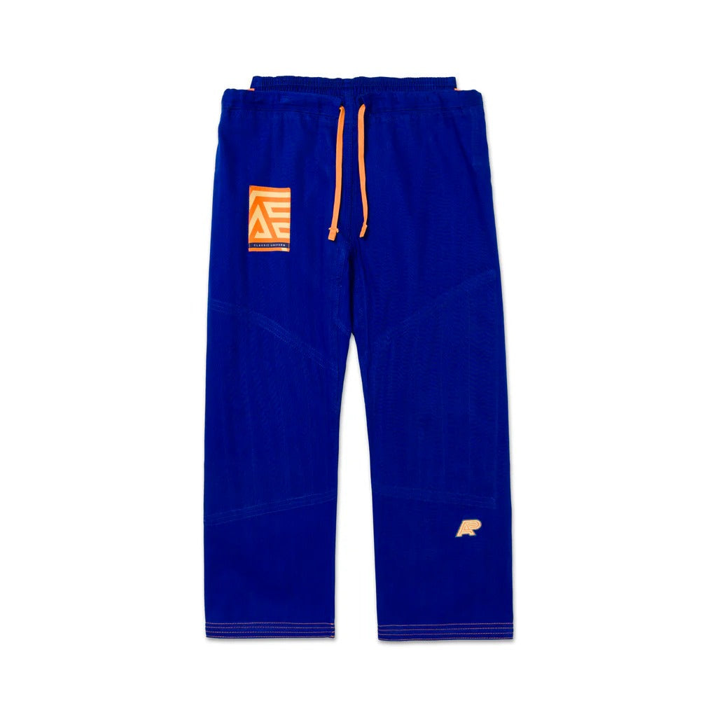 Albino & Preto OBY Herringbone Classic Blue BJJ Gi