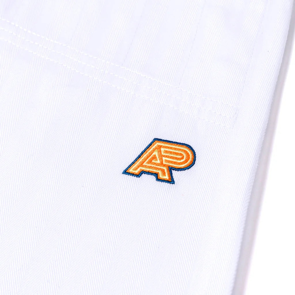 Albino & Preto OBY Herringbone Classic White BJJ Gi